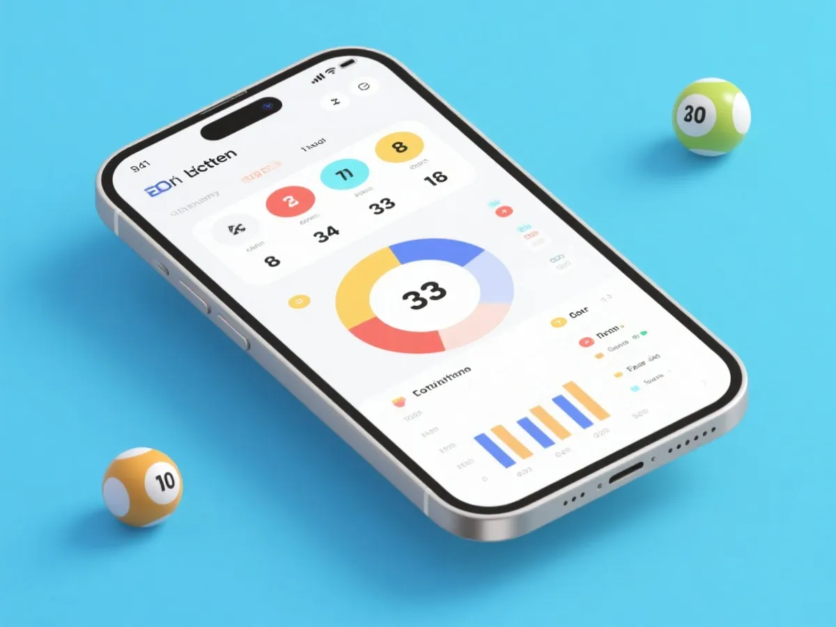 开奖数据查询界面示意图