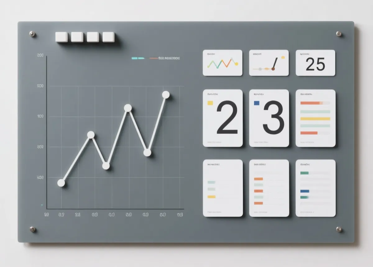 历史走势与数据回看示意图